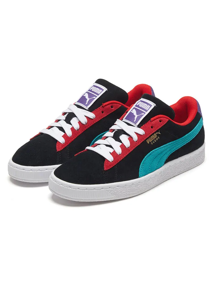 Кеды PUMA Suede Classic 'Black Multi' — изображение 3 из 6, черный