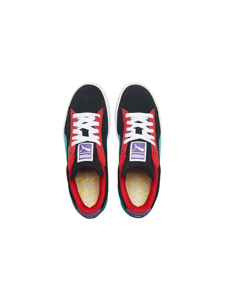 Кеды PUMA Suede Classic 'Black Multi' — изображение 4 из 6, черный