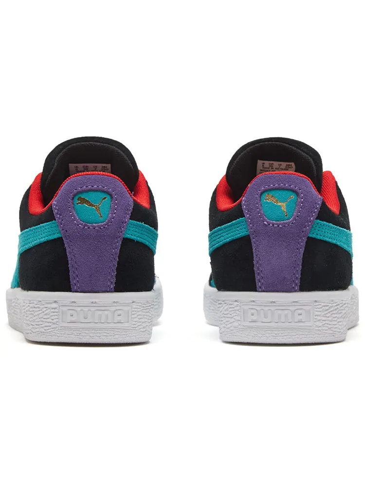 Кеды PUMA Suede Classic 'Black Multi' — изображение 5 из 6, черный