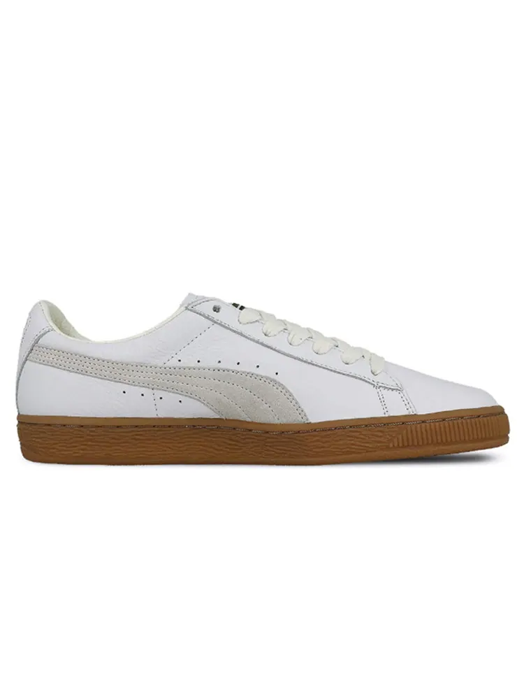 Кеды PUMA Basket Gum Deluxe 'Gum/Grey/White' — изображение 2 из 5, белый