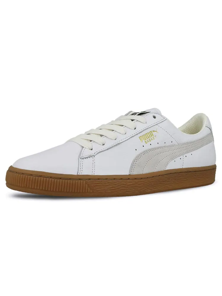 Кеды PUMA Basket Gum Deluxe 'Gum/Grey/White' — изображение 3 из 5, белый