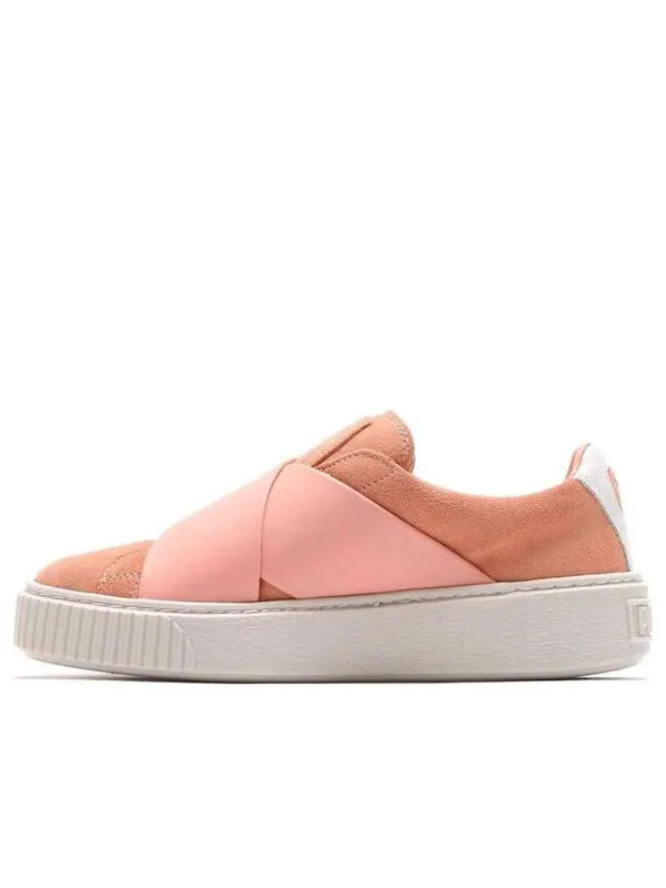 Кроссовки platform x Puma — изображение 1 из 4, розовый
