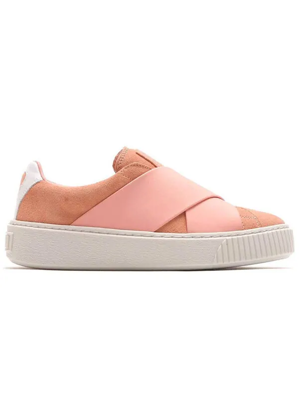 Кроссовки platform x Puma — изображение 2 из 4, розовый