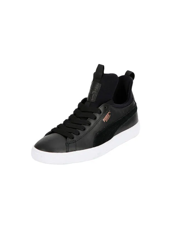 Кроссовки basket fierce 'black white' Puma — изображение 3 из 4, черный/белый