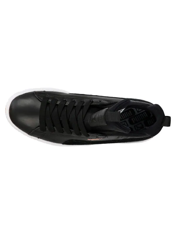 Кроссовки basket fierce 'black white' Puma — изображение 4 из 4, черный/белый