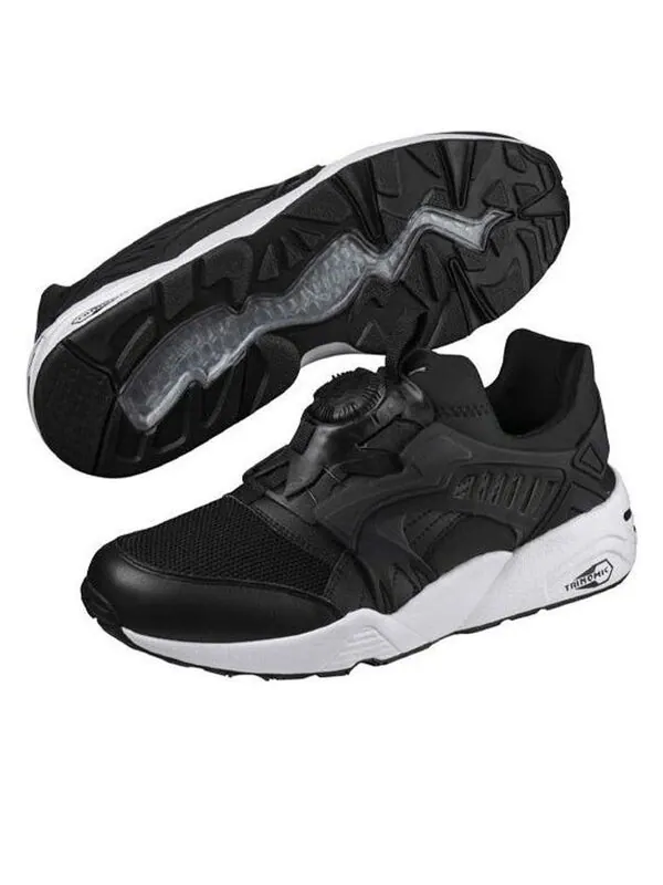Кроссовки disc blaze 'black white' Puma — изображение 2 из 4, черный/белый