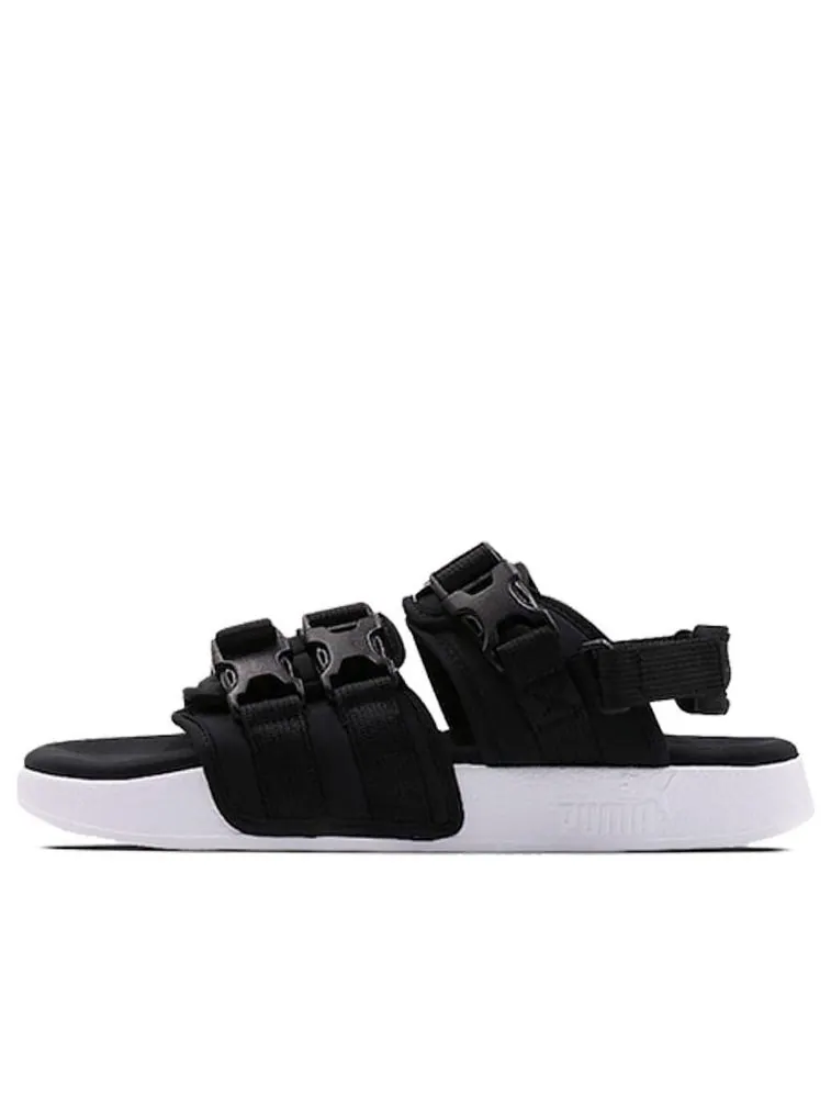 Сандалии PUMA Leadcat YLM 'Black' — изображение 1 из 5, черный