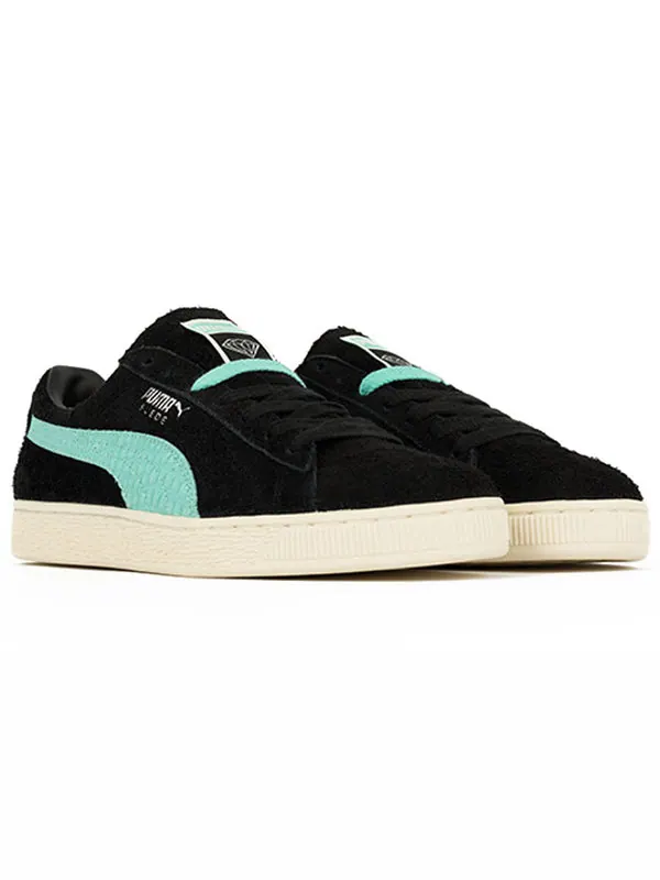 Кроссовки diamond supply co. x suede 'black diamon blue' Puma — изображение 3 из 4, черный