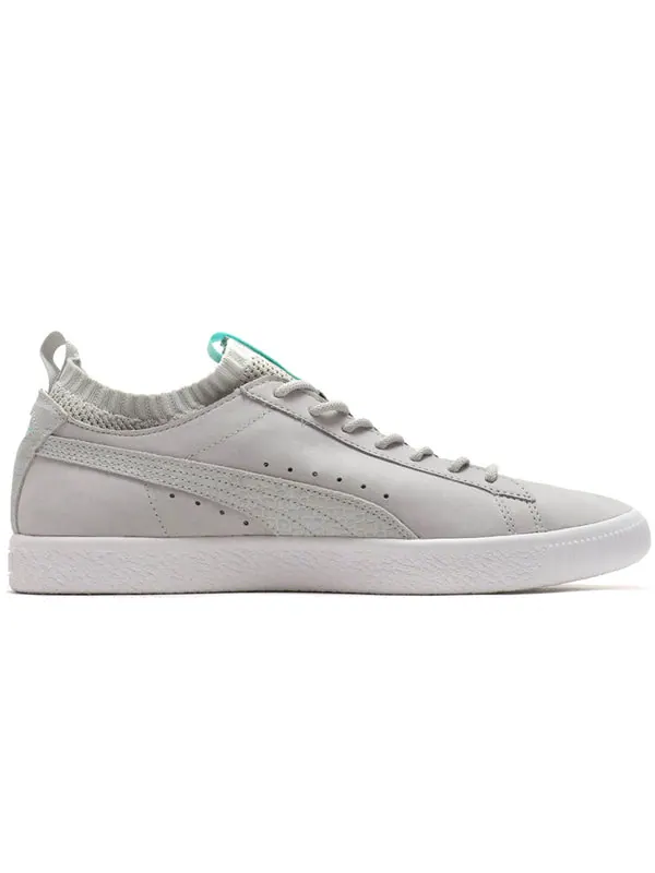 Кроссовки diamond supply co. x clyde sock lo 'glacier grey' Puma — изображение 2 из 4, серый/белый
