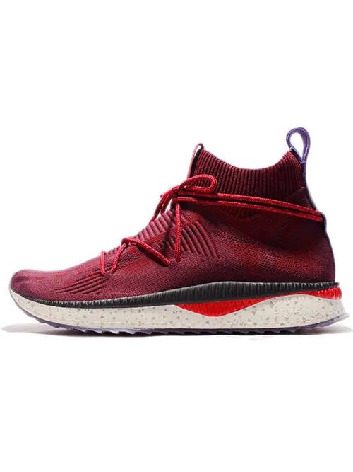 Кроссовки naturel x tsugi evoknit sock 'bordeaux' Puma — изображение 2 из 4, красный