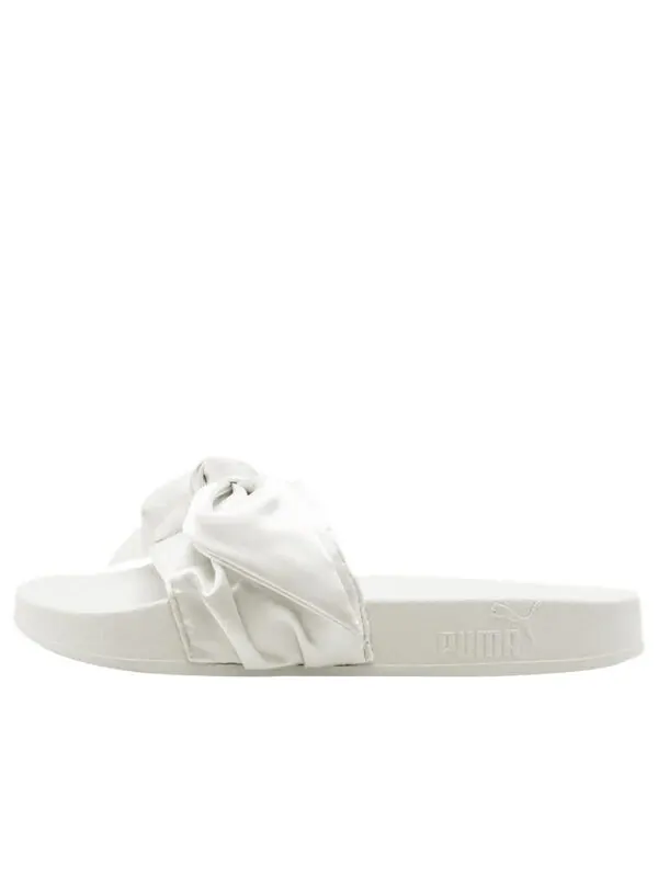 Тапочки fenty x bow slide 'off white' Puma — изображение 1 из 4, белый