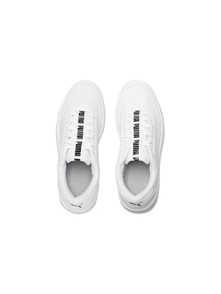 Кеды PUMA Court Breaker Bold White Casual Board Shoes 'White Black' — изображение 4 из 5, черный