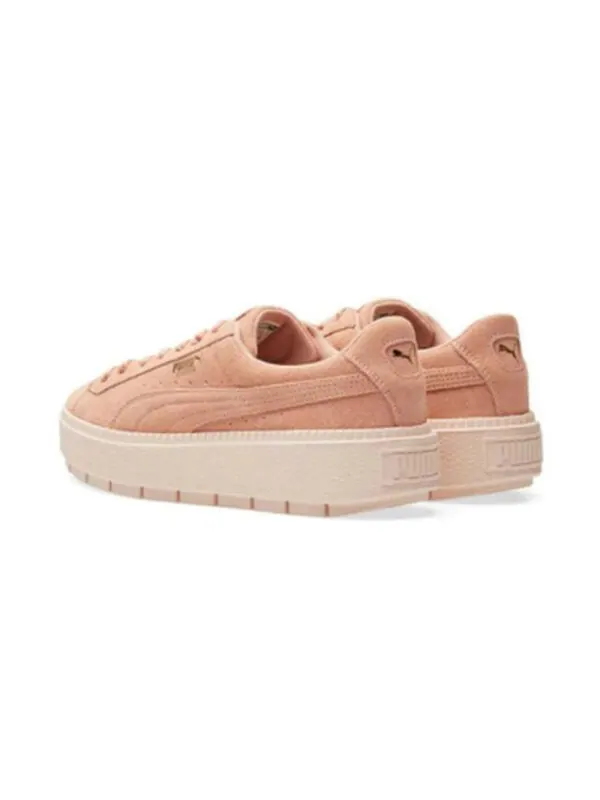 Кроссовки suede platform trace pink Puma — изображение 4 из 4, розовый