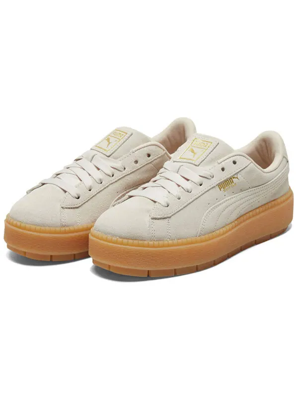 Кроссовки platform trace 'pastel parchment' Puma — изображение 2 из 4, розовый