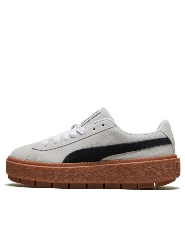 Кроссовки platform trace 'black and white' Puma — изображение 1 из 4, черный белый