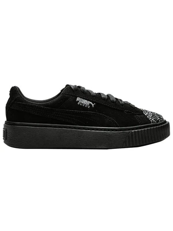 Кроссовки suede platform 'crushed gem - black' Puma — изображение 2 из 4, черный