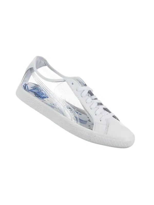 Кроссовки x shantell martin clyde clear white Puma — изображение 3 из 4, белый