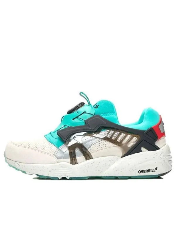 Кроссовки disc blaze overkill pfeffiboys 'white blue' Puma — изображение 1 из 2, белый/синий