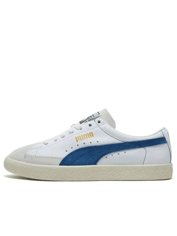 Кеды PUMA BASKET 90680 LIFESTYLE LIMITED EDITION 'Blue White' — изображение 1 из 5, синий