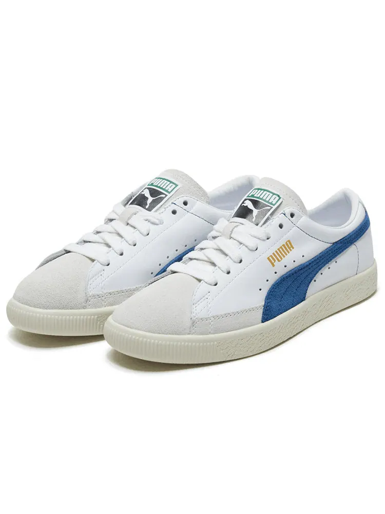 Кеды PUMA BASKET 90680 LIFESTYLE LIMITED EDITION 'Blue White' — изображение 3 из 5, синий