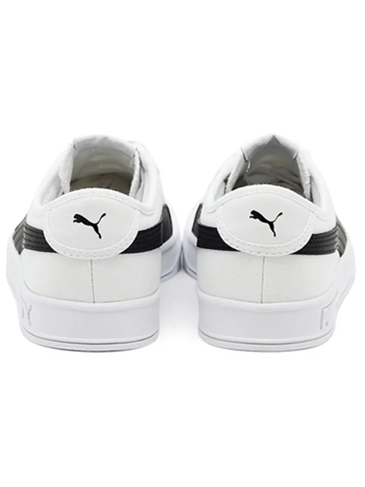 Кеды PUMA Smash v2 Vulc CV 'White Black' — изображение 4 из 5, белый