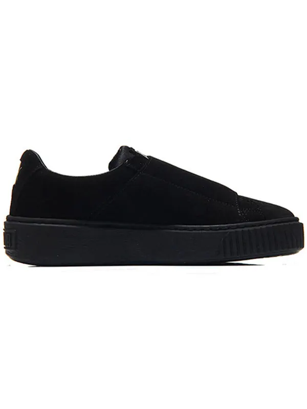 Кроссовки platform strap satin shoes black Puma — изображение 2 из 4, черный