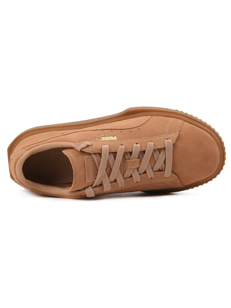 Кеды PUMA Breaker Suede Rubber Casual Board Shoes Brown — изображение 4 из 5, коричневый