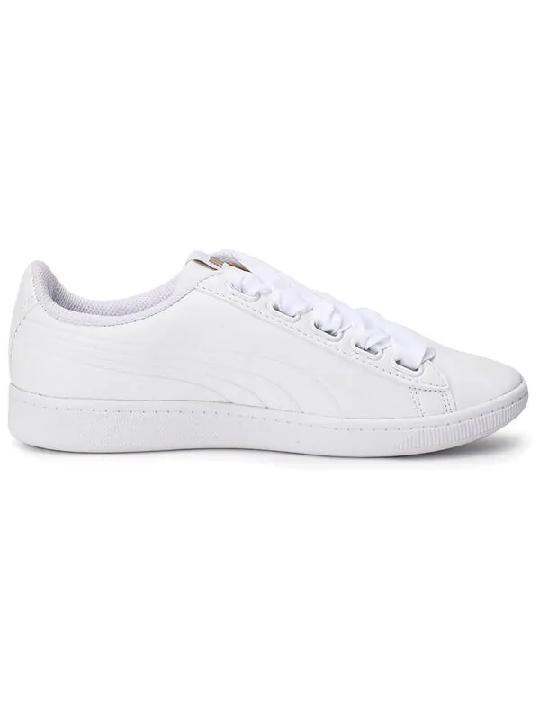 Кроссовки vikky ribbon white/gold Puma — изображение 2 из 4, белый/золотистый