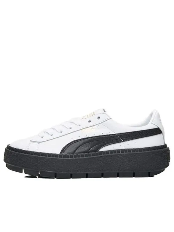 Кроссовки platform trace l 'white' Puma — изображение 1 из 4, белый