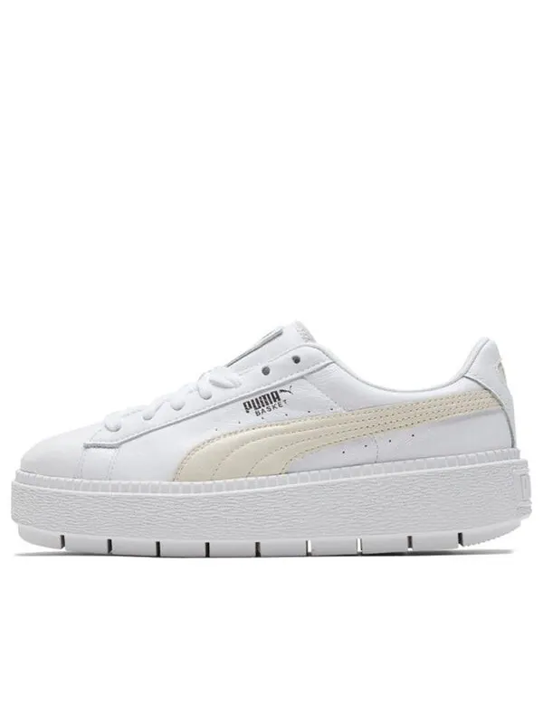 Кроссовки suede platform trace animal 'white' Puma — изображение 1 из 4, белый