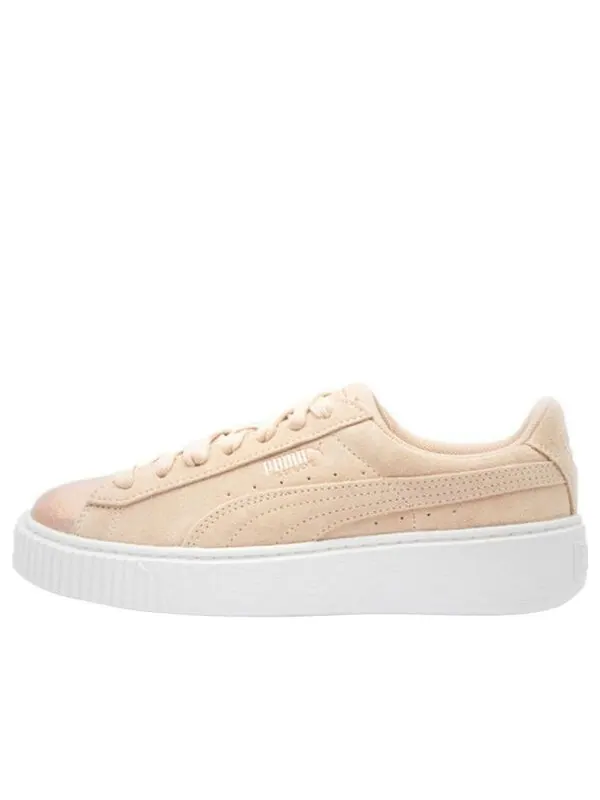 Кроссовки suede platform lunalux Puma — изображение 1 из 4, черный