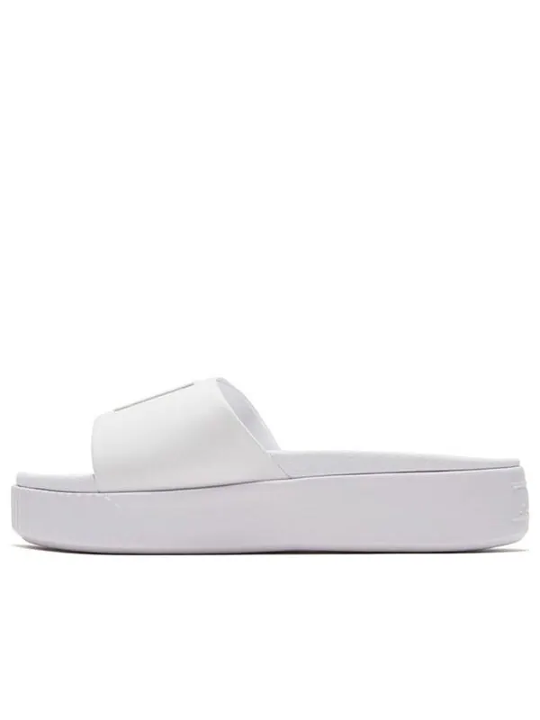 Тапочки platform slide 'white' Puma — изображение 1 из 4, белый
