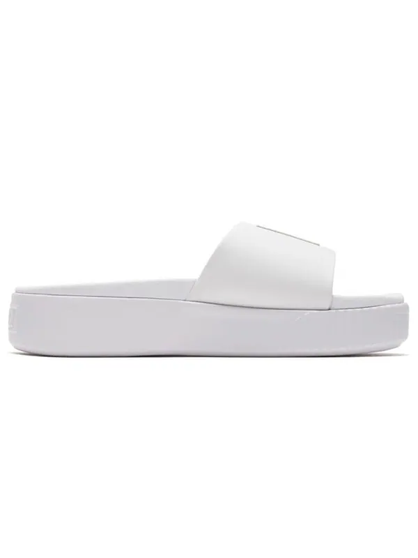 Тапочки platform slide 'white' Puma — изображение 2 из 4, белый