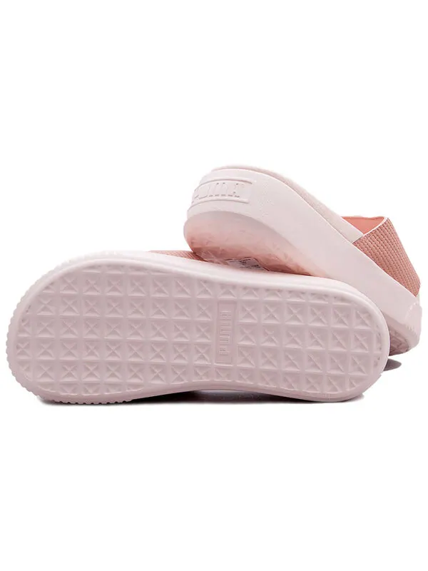 Тапочки platform slide ep 'peach beige' Puma — изображение 4 из 4, розовый