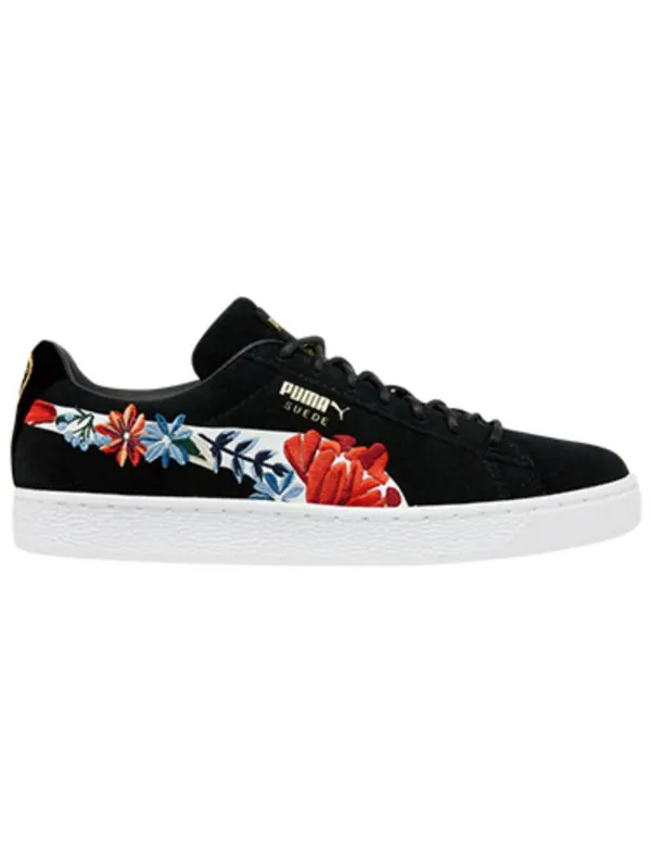Кроссовки suede 'hyper embelished - black' Puma — изображение 3 из 3, черный/белый