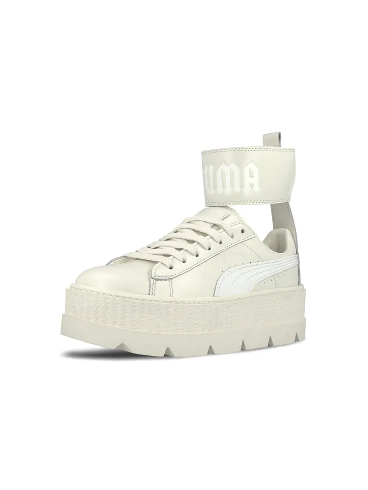 Кеды (WMNS) PUMA Fenty x Ankle Strap Creeper 'Vanilla Ice' — изображение 3 из 6, белый