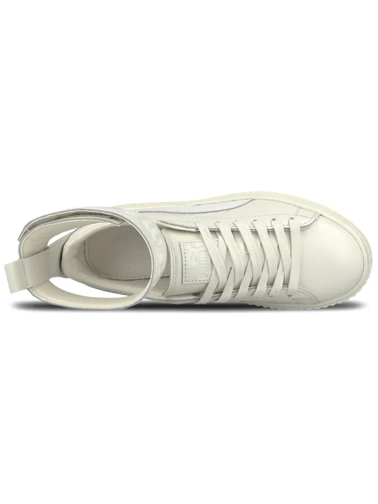 Кеды (WMNS) PUMA Fenty x Ankle Strap Creeper 'Vanilla Ice' — изображение 5 из 6, белый