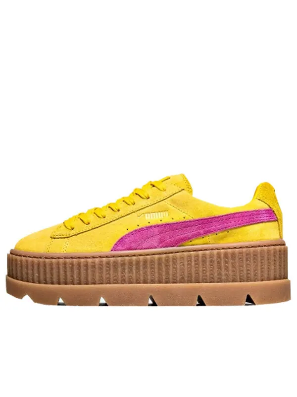 Кроссовки fenty x cleated creeper 'lemon' Puma — изображение 1 из 4, желтый/красный