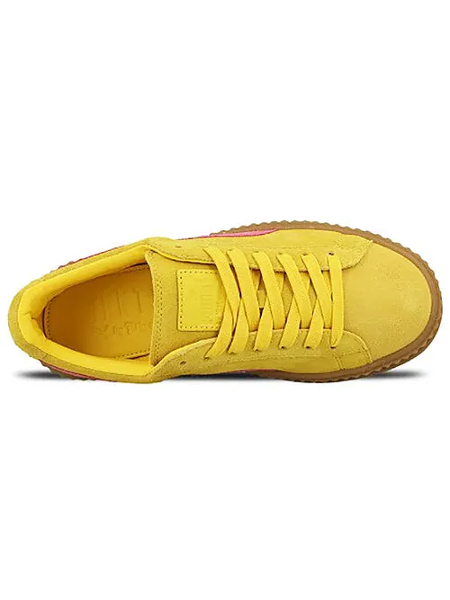 Кроссовки fenty x cleated creeper 'lemon' Puma — изображение 4 из 4, желтый/красный