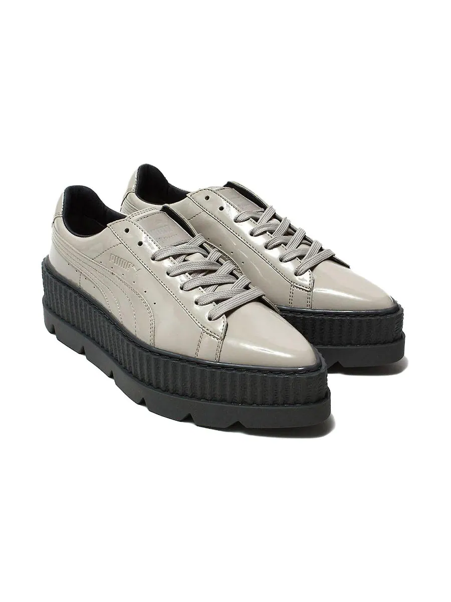 Кеды (WMNS) PUMA Fenty x Pointy Creeper Patent 'Dove' — изображение 4 из 6, серый