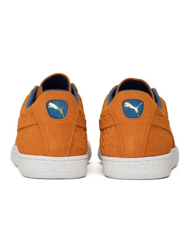 Кроссовки suede classic nyc casual shoes orange/blue Puma — изображение 4 из 4, оранжевый