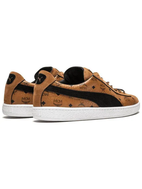 Кроссовки mcm x suede 'buckthorn brown' Puma — изображение 3 из 4, черный/коричневый