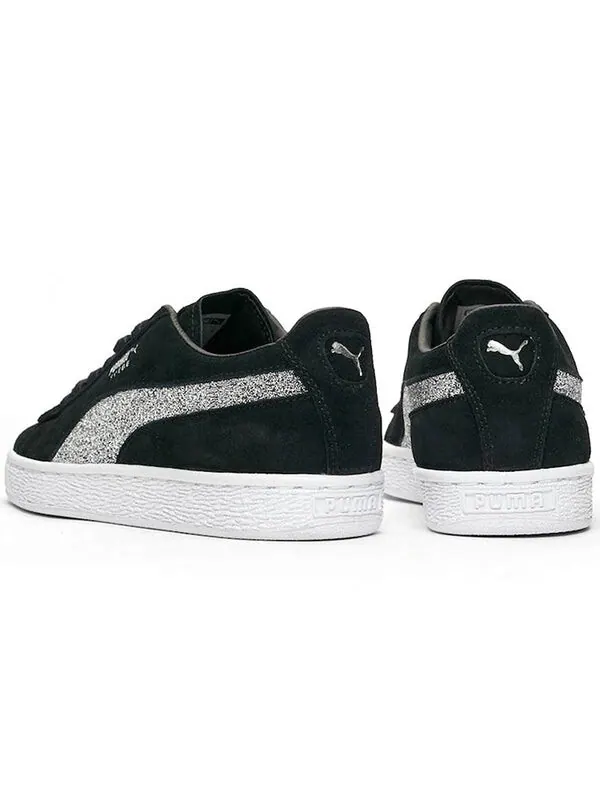 Кроссовки swarovski x suede classic 'black crystal' Puma — изображение 3 из 4, черный
