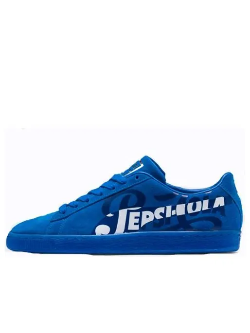 Кроссовки pepsi x suede classic 'clean blue' Puma — изображение 1 из 4, синий