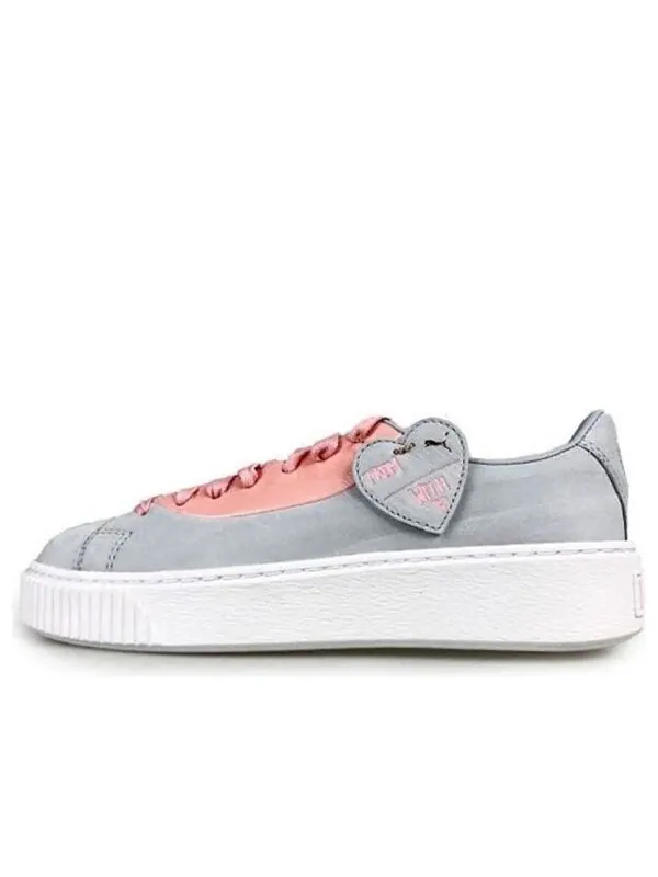 Кроссовки basket platform 'valentine' Puma — изображение 1 из 3, розовый