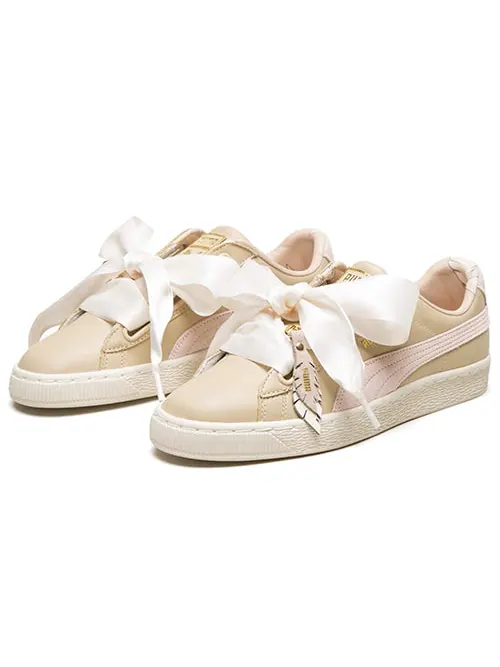 Кроссовки basket heart coach wns Puma — изображение 2 из 4, розовый