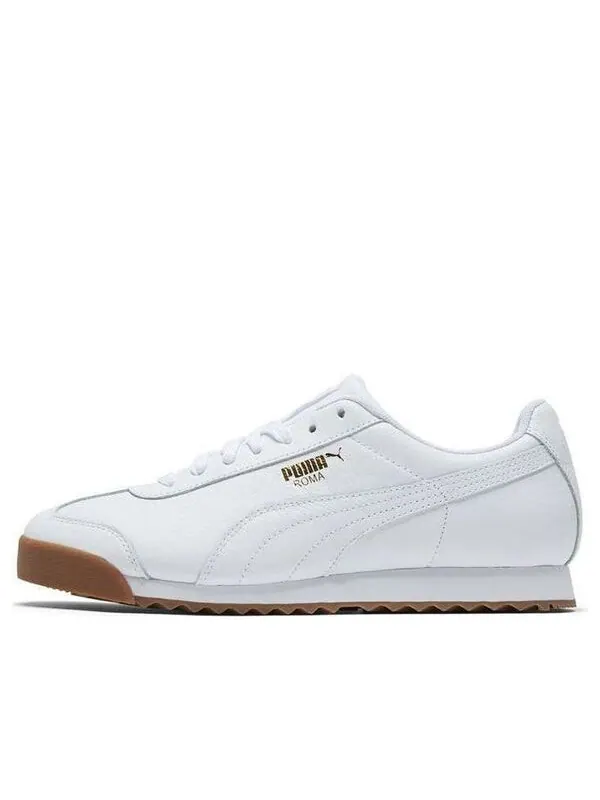 Кроссовки roma classic 'white gold gum' Puma — изображение 1 из 4, белый