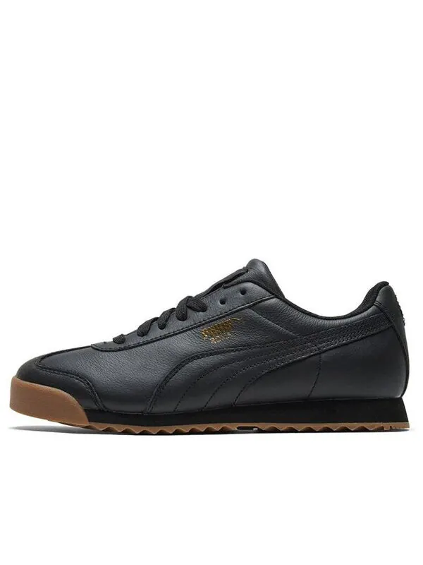 Кроссовки roma classic 'black gum' Puma — изображение 1 из 4, черный