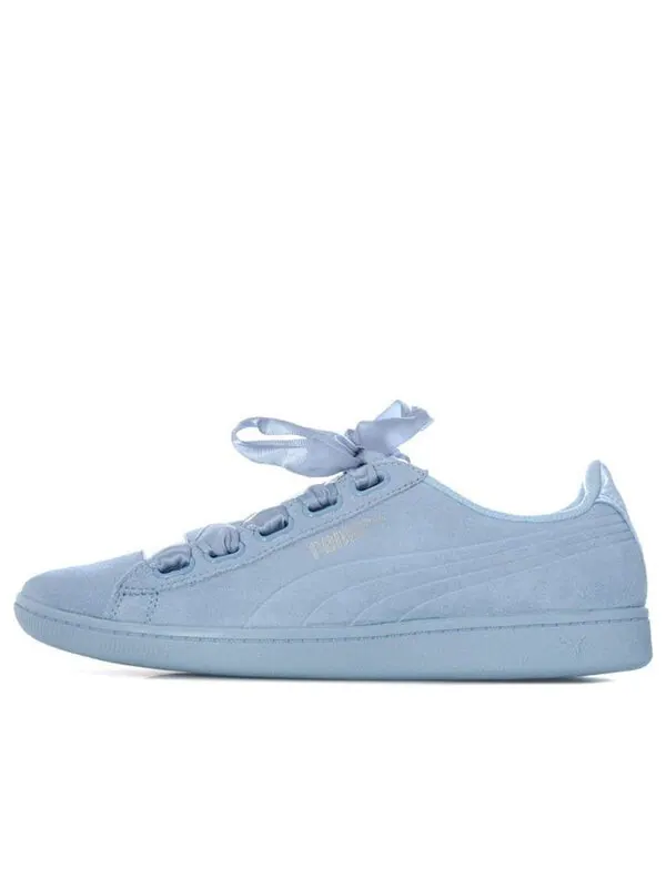 Кроссовки vikky ribbon satin for blue Puma — изображение 1 из 4, синий