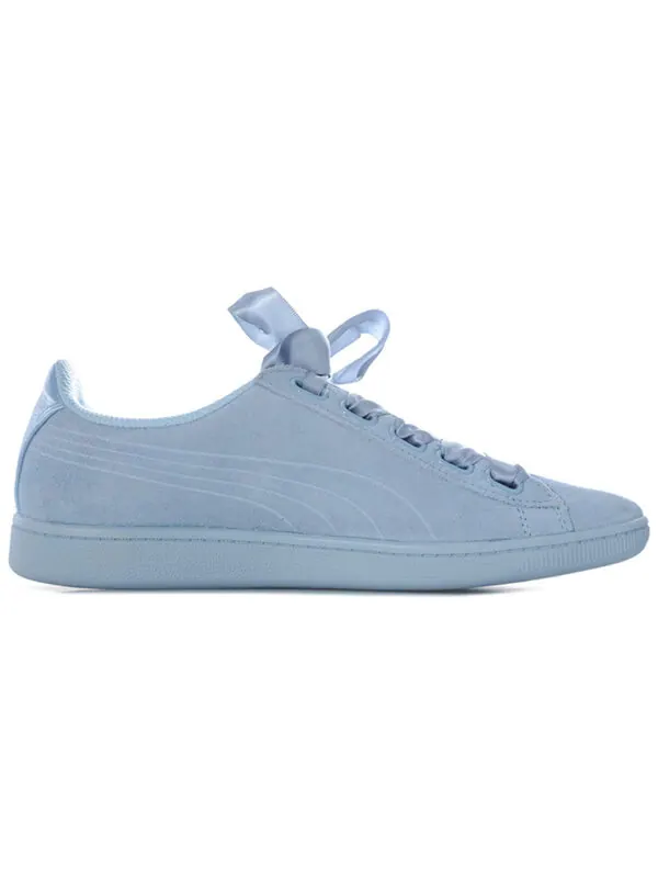 Кроссовки vikky ribbon satin for blue Puma — изображение 2 из 4, синий